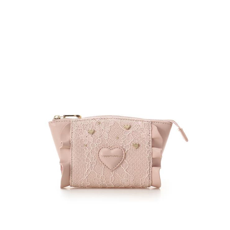 ピンク | レースハートベルトポーチ | SAMANTHAVEGA