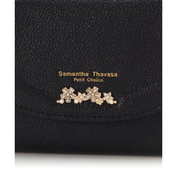 ラメフラワービジュー 折財布 | Samantha Thavasa Petit Choice | 詳細画像5 