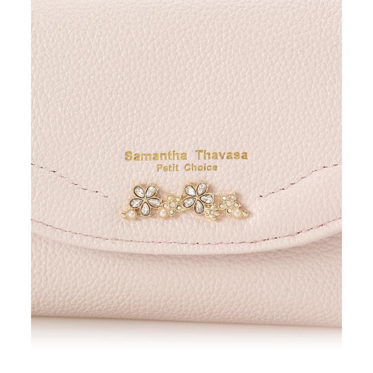 ラメフラワービジュー 折財布 | Samantha Thavasa Petit Choice | 詳細画像18 