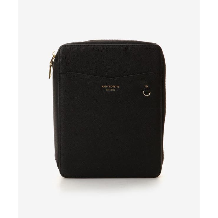 ブラック | 《推し事》クリアポケット付きポーチ | & chouette