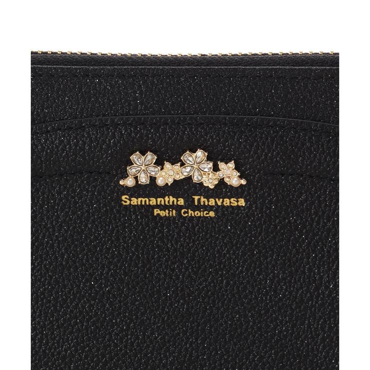 ラメフラワービジュー 長財布 | Samantha Thavasa Petit Choice | 詳細画像6 