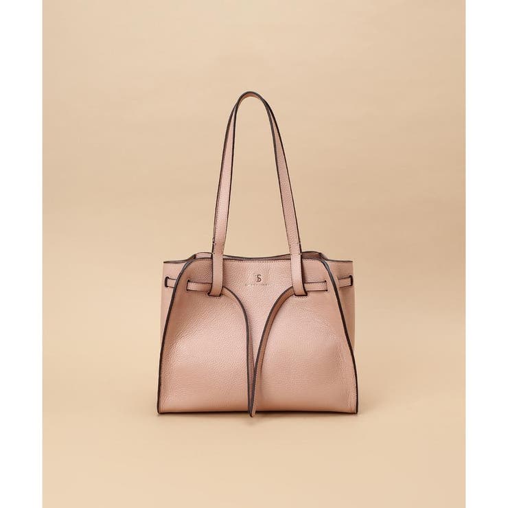 ピンクベージュ | ベルトデザイン トートバッグ | Samantha Thavasa