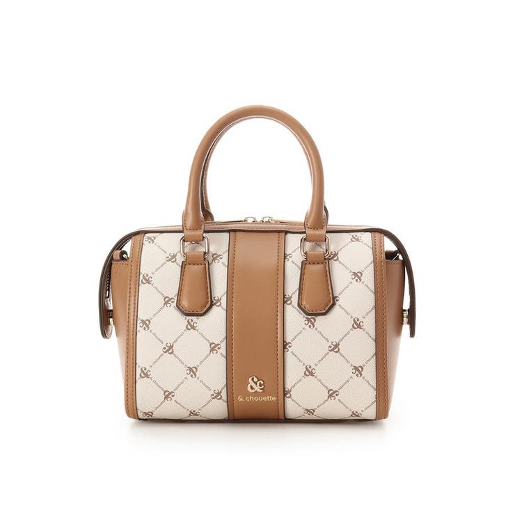 モノグラム ミニボストンバッグ | & chouette | 詳細画像1 