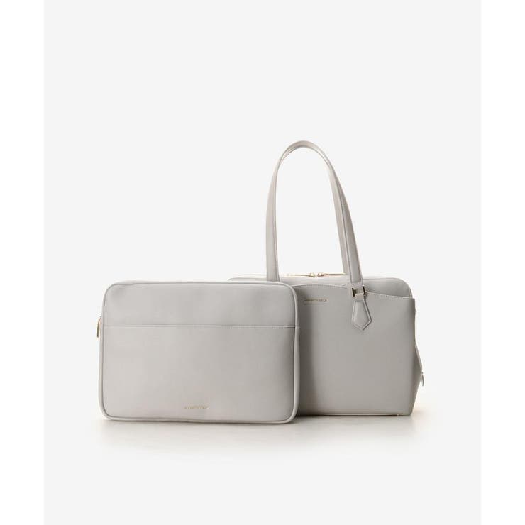 ライトグレー | シンプルA4トートバッグ | SAMANTHAVEGA