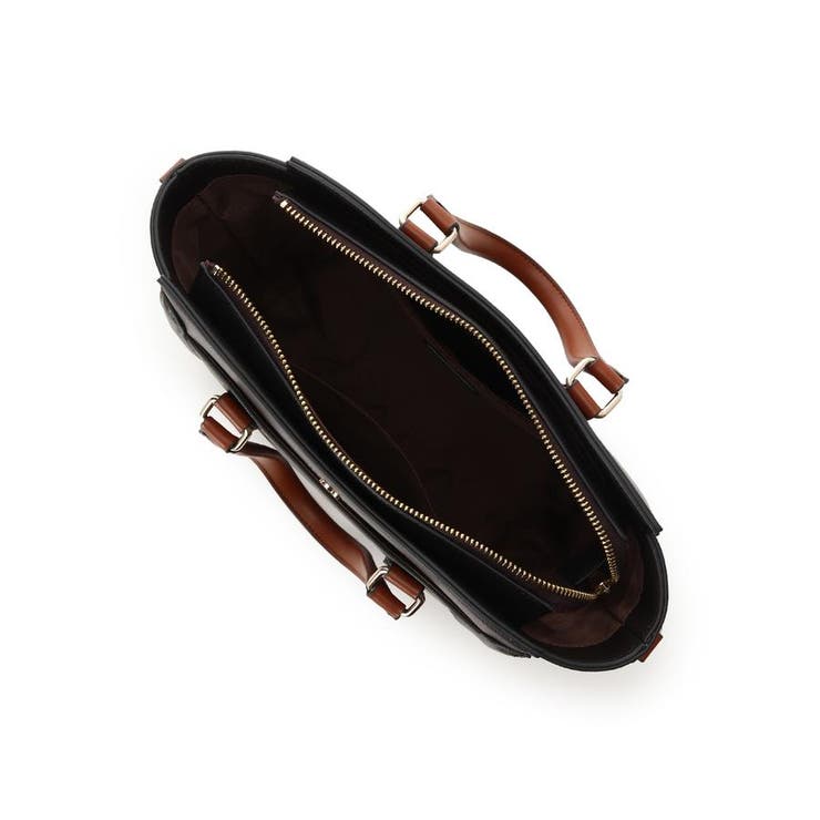 モノグラム バイカラーハンドバッグ | & chouette | 詳細画像11 