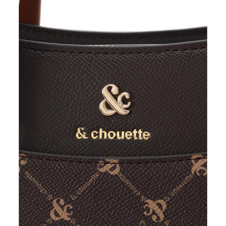 モノグラム バイカラーハンドバッグ | & chouette | 詳細画像12 