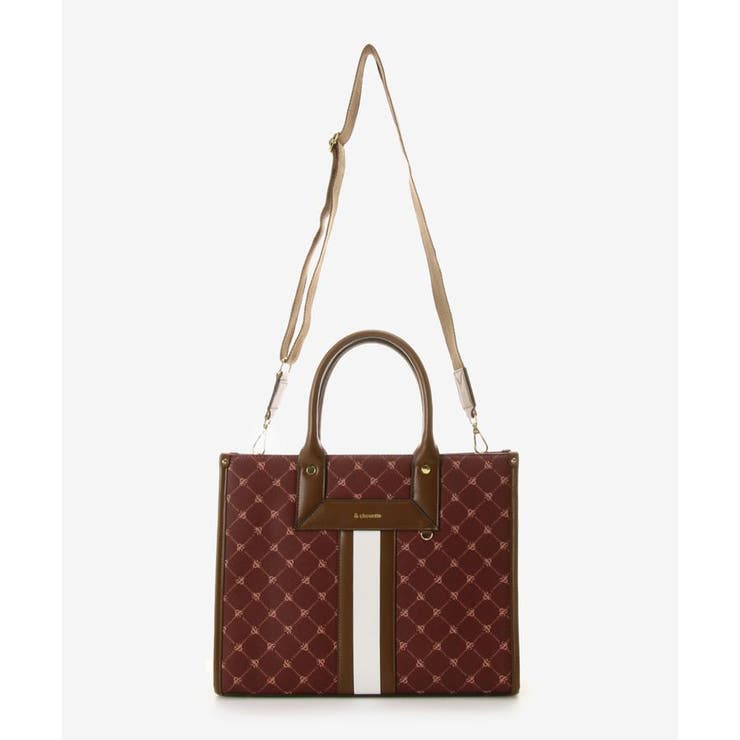 モノグラム センターライントートバッグ(大) | & chouette | 詳細画像13 