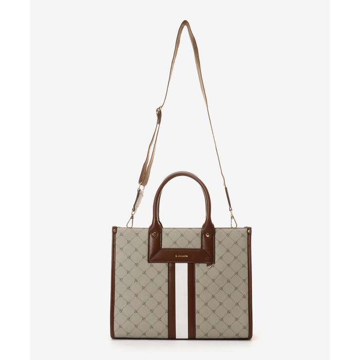 モノグラム センターライントートバッグ(大) | & chouette | 詳細画像26 