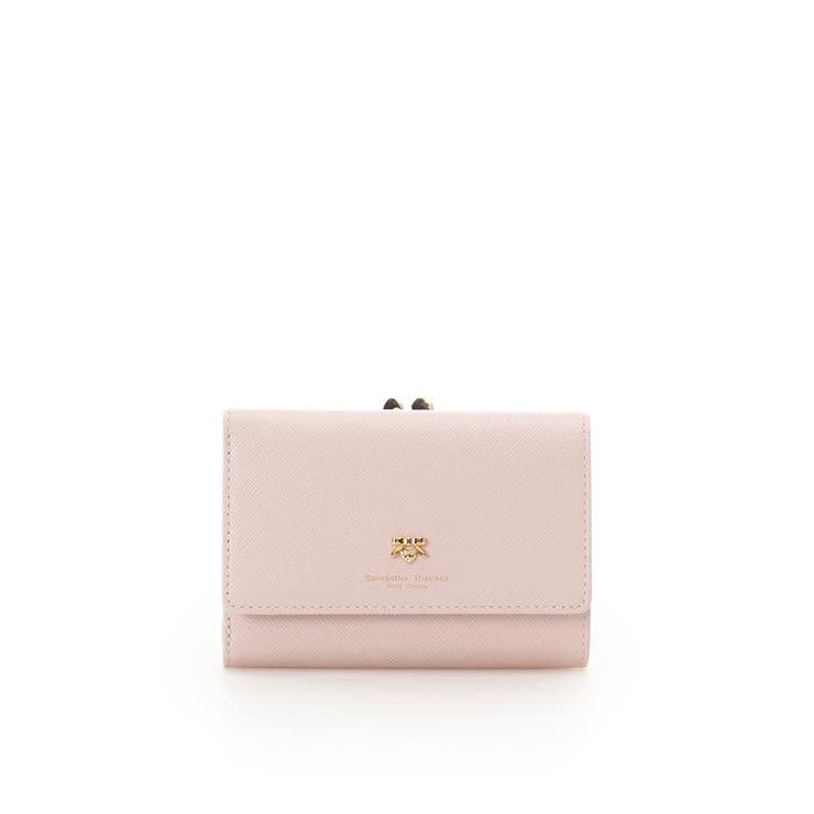 ピンク | プチリボン口金折財布 | Samantha Thavasa Petit Choice