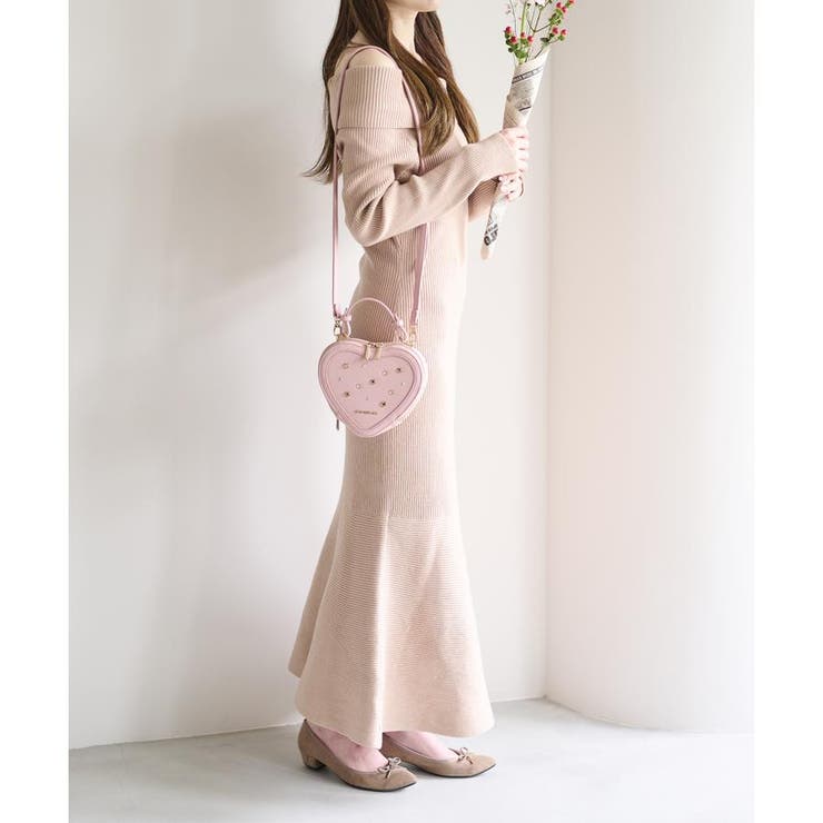 ビジューハート型ショルダーバッグ | SAMANTHAVEGA | 詳細画像22 