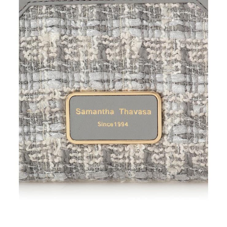 [Holiday Collection]ファンシーツイード口金折財布 | Samantha Thavasa | 詳細画像14 
