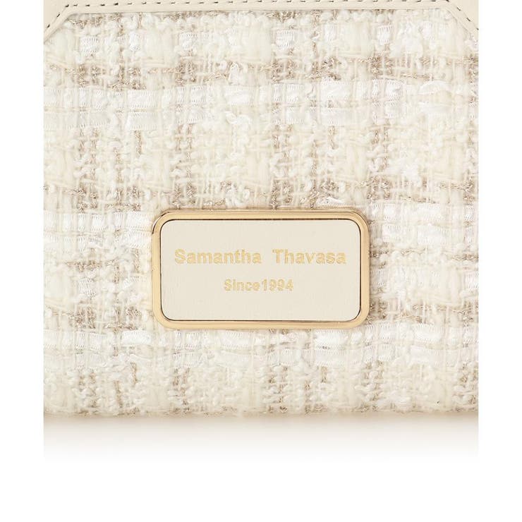 [Holiday Collection]ファンシーツイード口金折財布 | Samantha Thavasa | 詳細画像20 