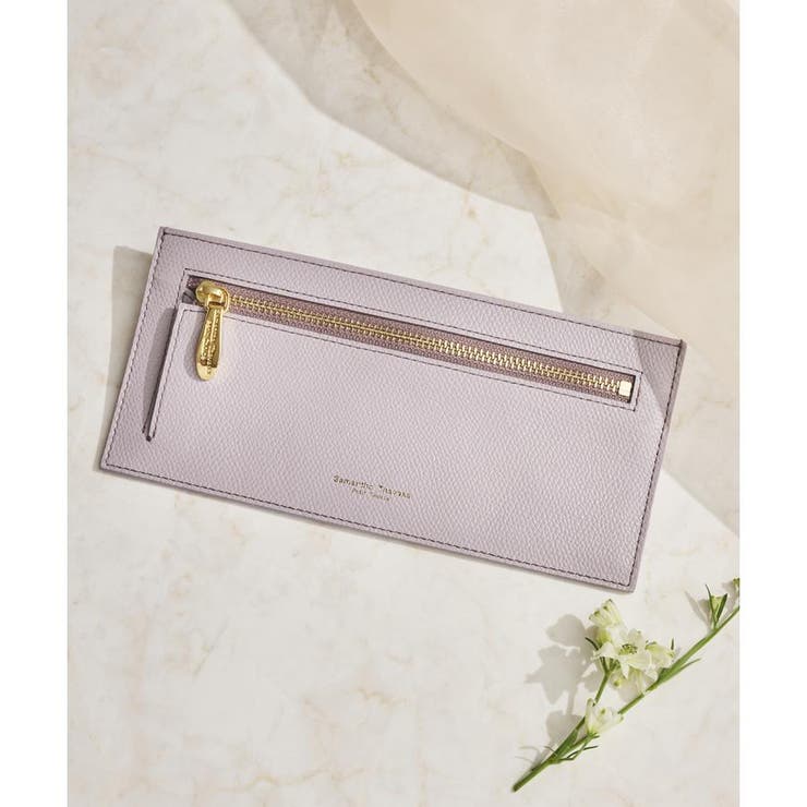 グレージュ | シンプル長財布 | Samantha Thavasa Petit Choice