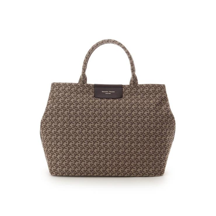 ブラウン | ST Jacquard ハンドバッグ | Samantha Thavasa
