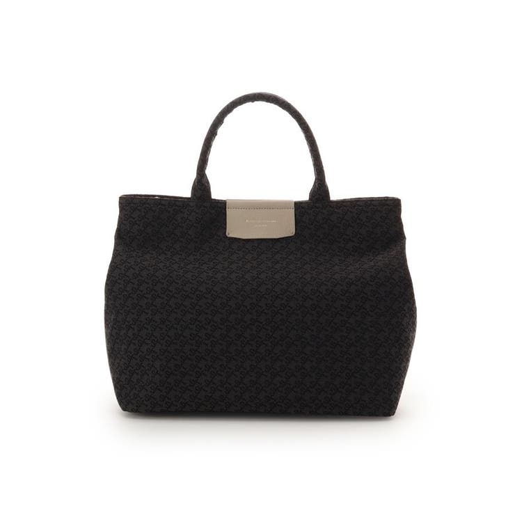 ベージュ | ST Jacquard ハンドバッグ | Samantha Thavasa