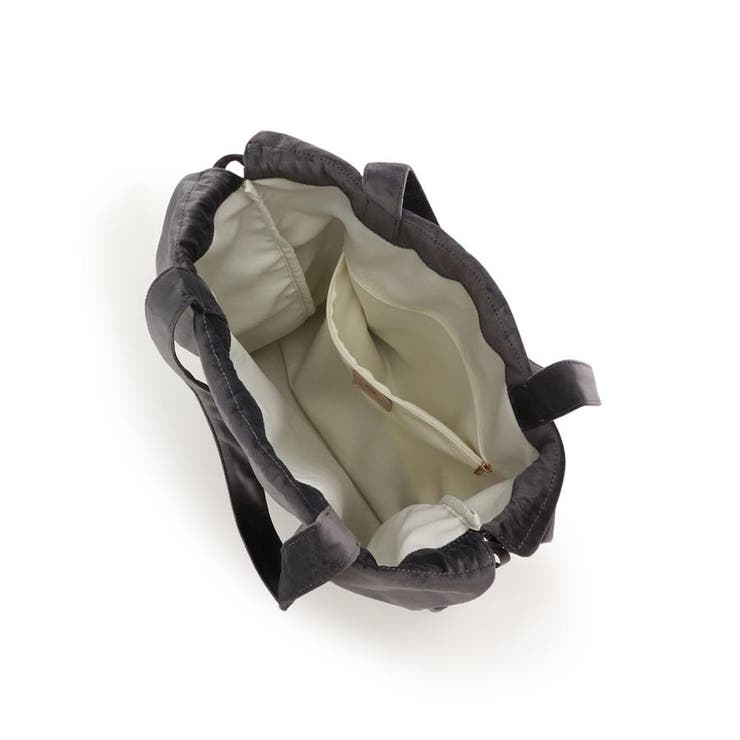 ベロア調 巾着トートバッグ | & chouette | 詳細画像4 