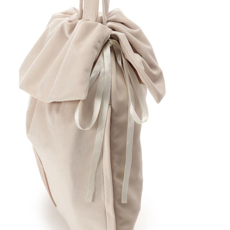 ベロア調 巾着トートバッグ | & chouette | 詳細画像13 