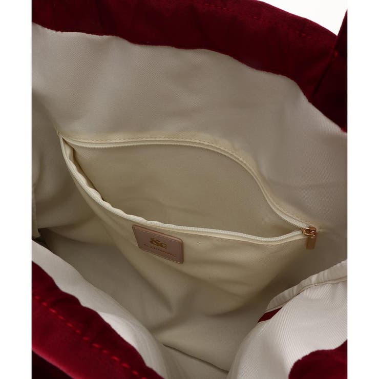 ベロア調 巾着トートバッグ | & chouette | 詳細画像26 