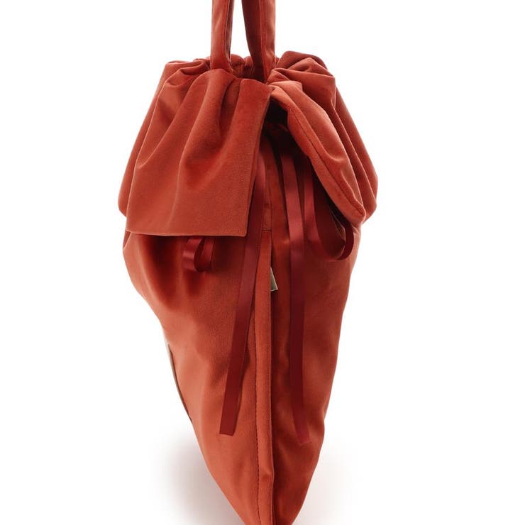 ベロア調 巾着トートバッグ | & chouette | 詳細画像31 