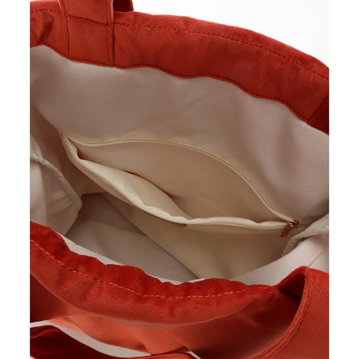 ベロア調 巾着トートバッグ | & chouette | 詳細画像32 