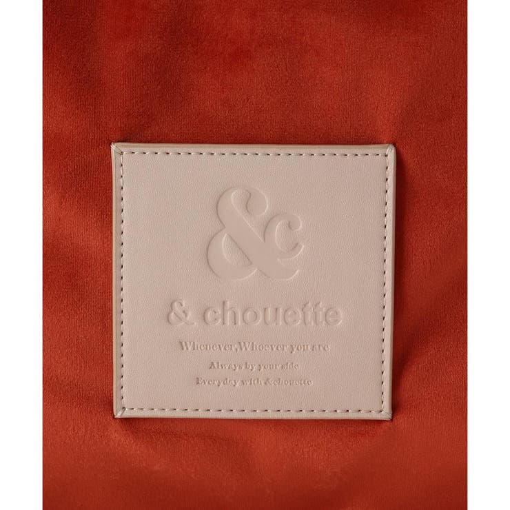 ベロア調 巾着トートバッグ | & chouette | 詳細画像30 