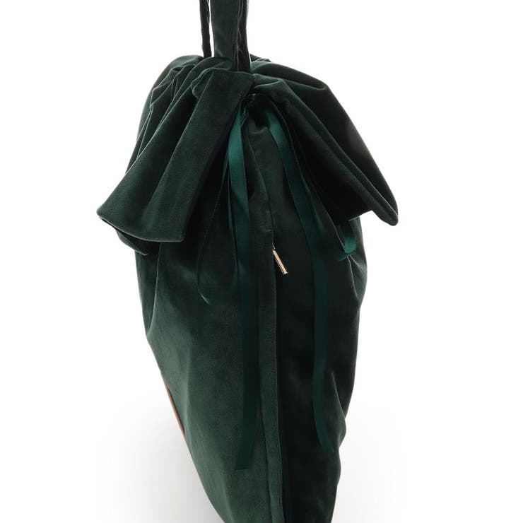 ベロア調 巾着トートバッグ | & chouette | 詳細画像37 