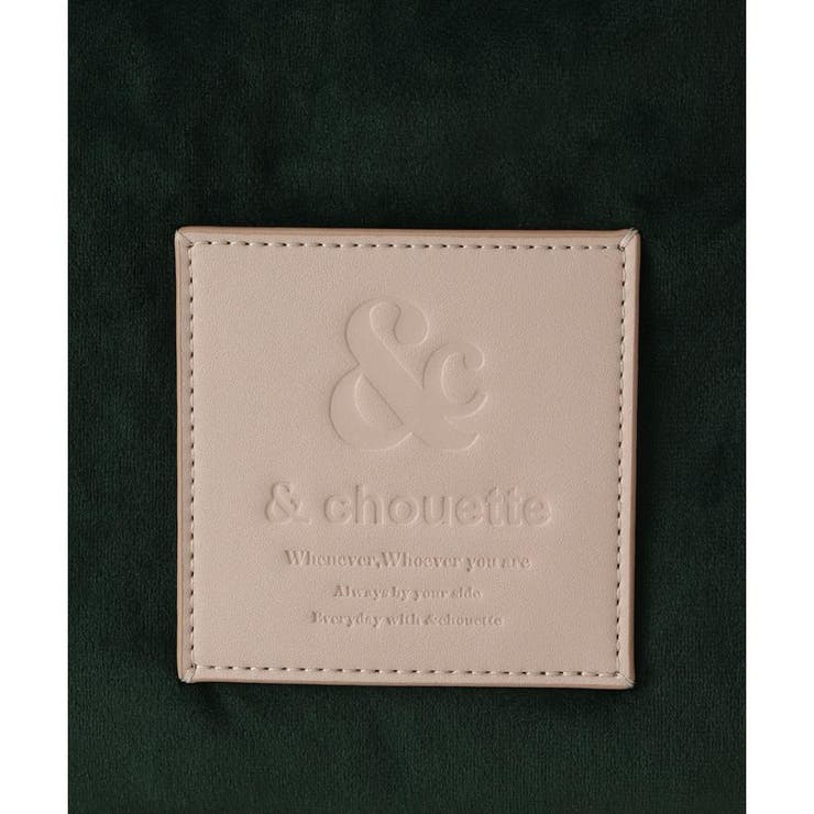 ベロア調 巾着トートバッグ | & chouette | 詳細画像36 