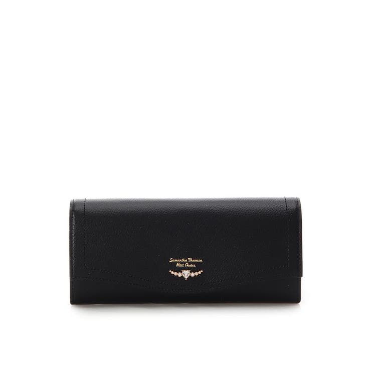 クリアハートビジュー 長財布 | Samantha Thavasa Petit Choice | 詳細画像1 