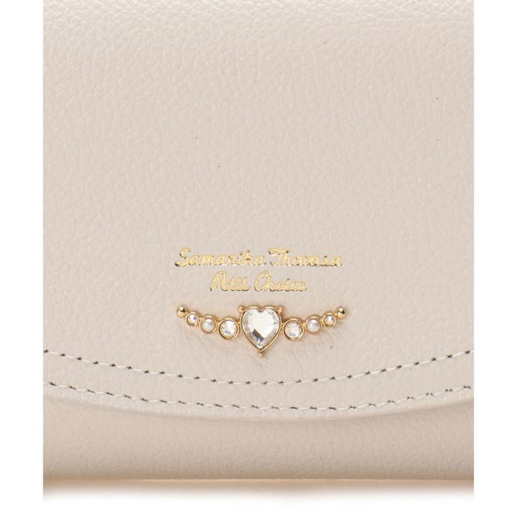 クリアハートビジュー 長財布 | Samantha Thavasa Petit Choice | 詳細画像10 