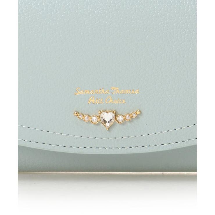 クリアハートビジュー 長財布[品番：STJW0011182]｜Samantha