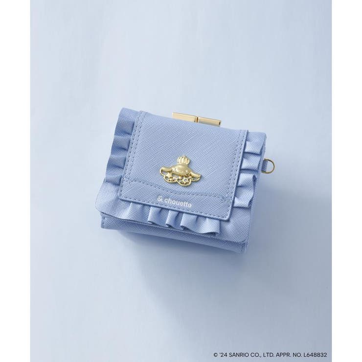 & chouette フリルビジュー三つ折り財布 楽天市場】《推し事》フリルビジュー三つ折り財布 & chouette