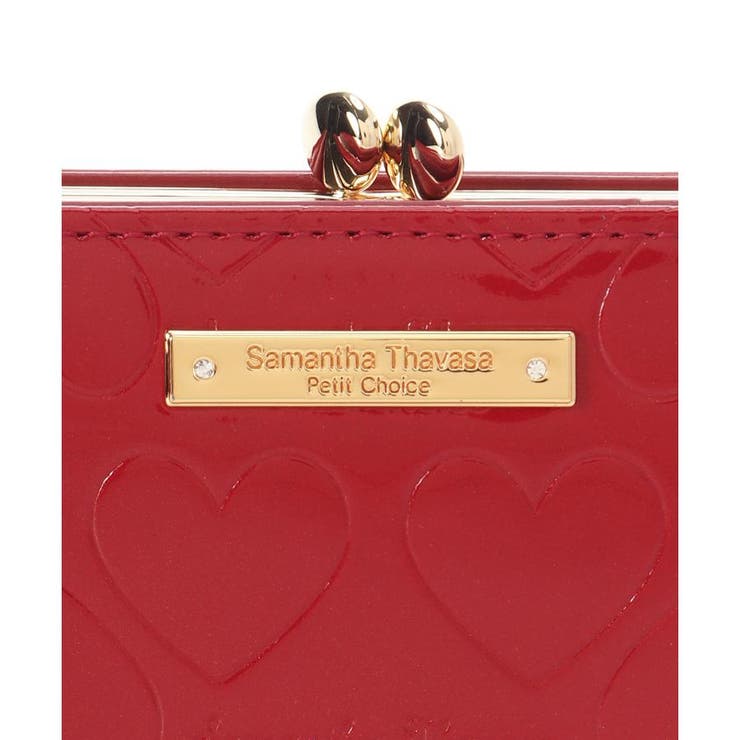 エナメルハート型押し 口金折財布 | Samantha Thavasa Petit Choice | 詳細画像10 