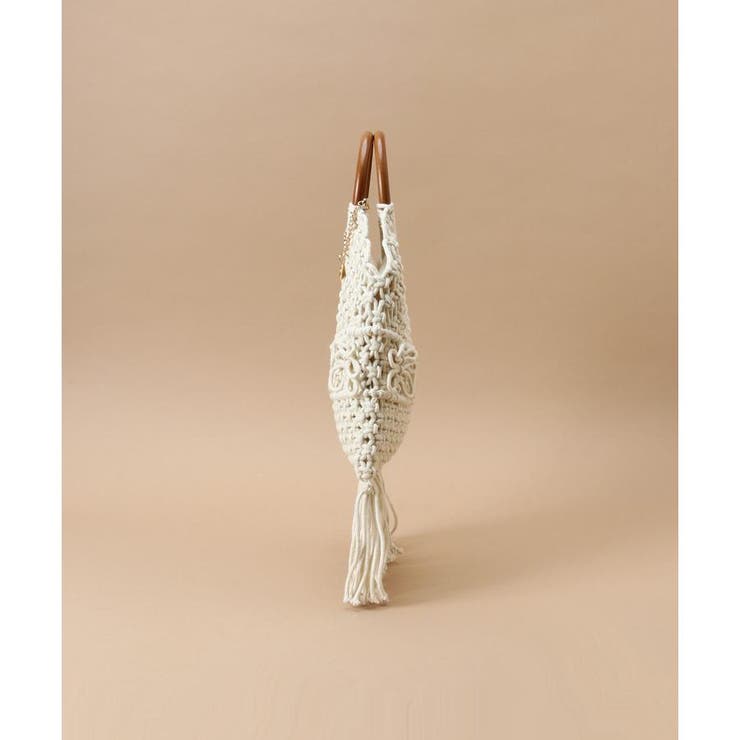 ウッドサークル ハンドルバッグ | Samantha Thavasa | 詳細画像1 