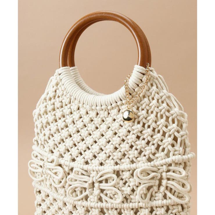 ウッドサークル ハンドルバッグ | Samantha Thavasa | 詳細画像6 