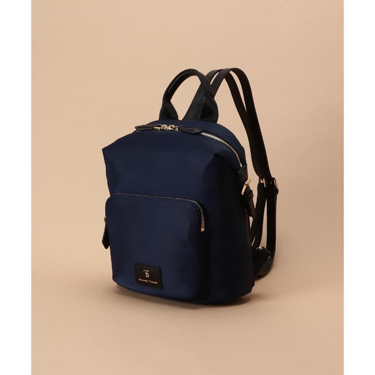 シンプルナイロンリュック 小サイズ[品番：STJW0012920]｜Samantha