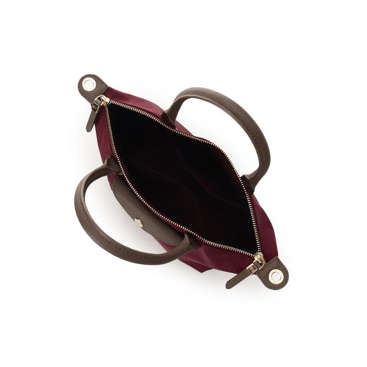 ナイロン×スプリットレザー カジュアルハンドバッグ | Samantha Thavasa | 詳細画像12 