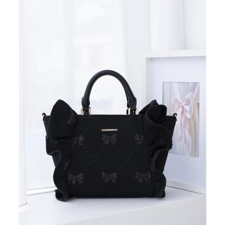 リボンフリルハンドバッグ | SAMANTHAVEGA | 詳細画像8 