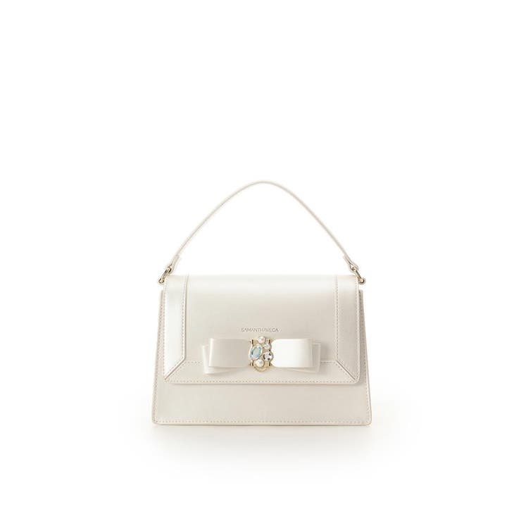  パールカラージュエルリボンショルダーバッグ | SAMANTHAVEGA | 詳細画像1 