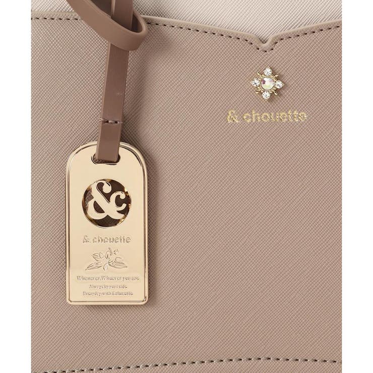 ビジュー付きハンドバッグ | & chouette | 詳細画像18 