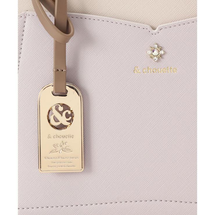 ビジュー付きハンドバッグ | & chouette | 詳細画像30 