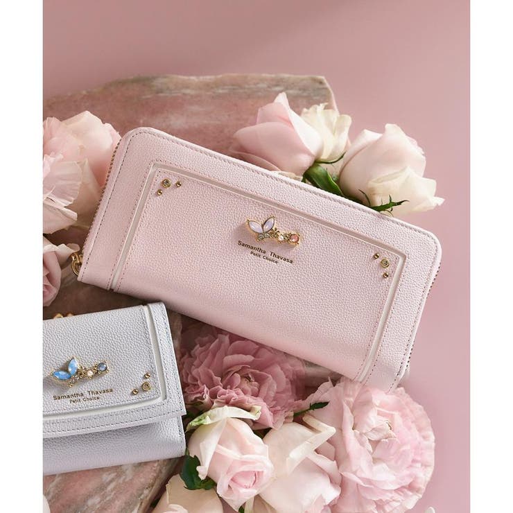 バタフライビジュー 長財布 | Samantha Thavasa Petit Choice | 詳細画像8
