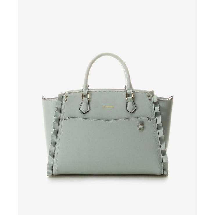 ミント | 《推し事バッグ》クリアポケット付きトートバッグ | & chouette