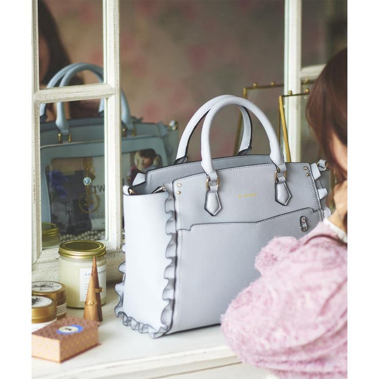 ダルブルー | 《推し事バッグ》クリアポケット付きトートバッグ | & chouette