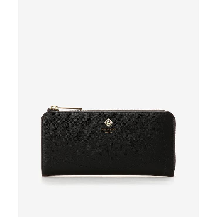 ビジューL字ファスナー長財布 | & chouette | 詳細画像1 