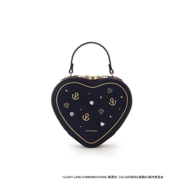 サマンサベガ×『ジョジョ』　「東方仗助」ハート型ショルダーバッグ SAMANTHAVEGA×アニメ 「東方仗助」コレクション[品番：STJW0014255