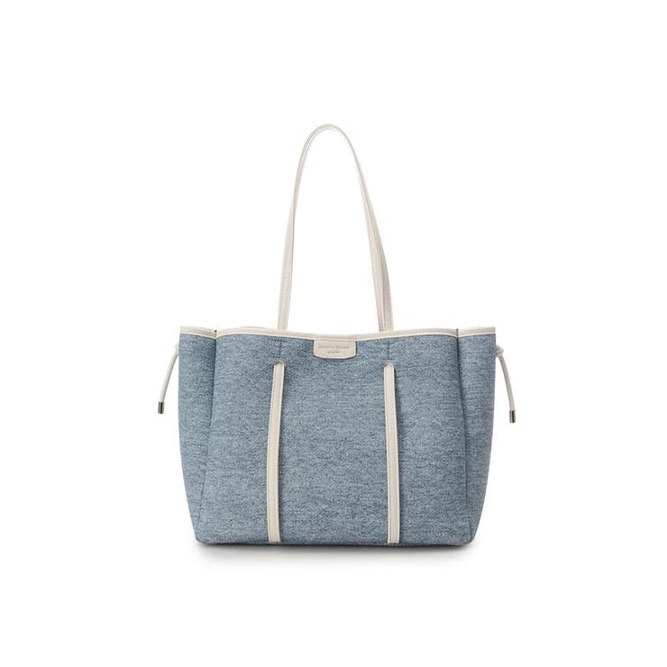 デニム調キャンバスデザイン 合皮トートバッグ 大サイズ | Samantha Thavasa | 詳細画像9 