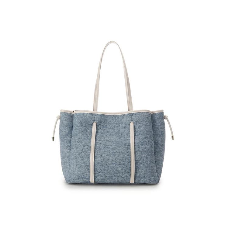 デニム調キャンバスデザイン 合皮トートバッグ 大サイズ | Samantha Thavasa | 詳細画像11 