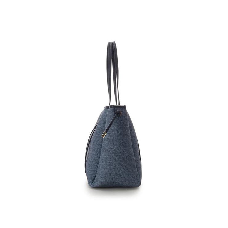 デニム調キャンバスデザイン 合皮トートバッグ 大サイズ | Samantha Thavasa | 詳細画像17 