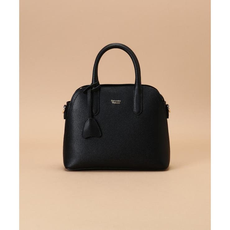 チャーム付きベーシックハンドバッグ[品番：STJW0010702]｜Samantha 