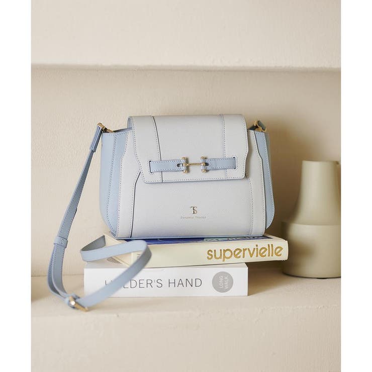 ライトグレー | オリジナル金具 ショルダーバッグ | Samantha Thavasa